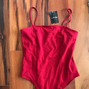 Red Bodysuit